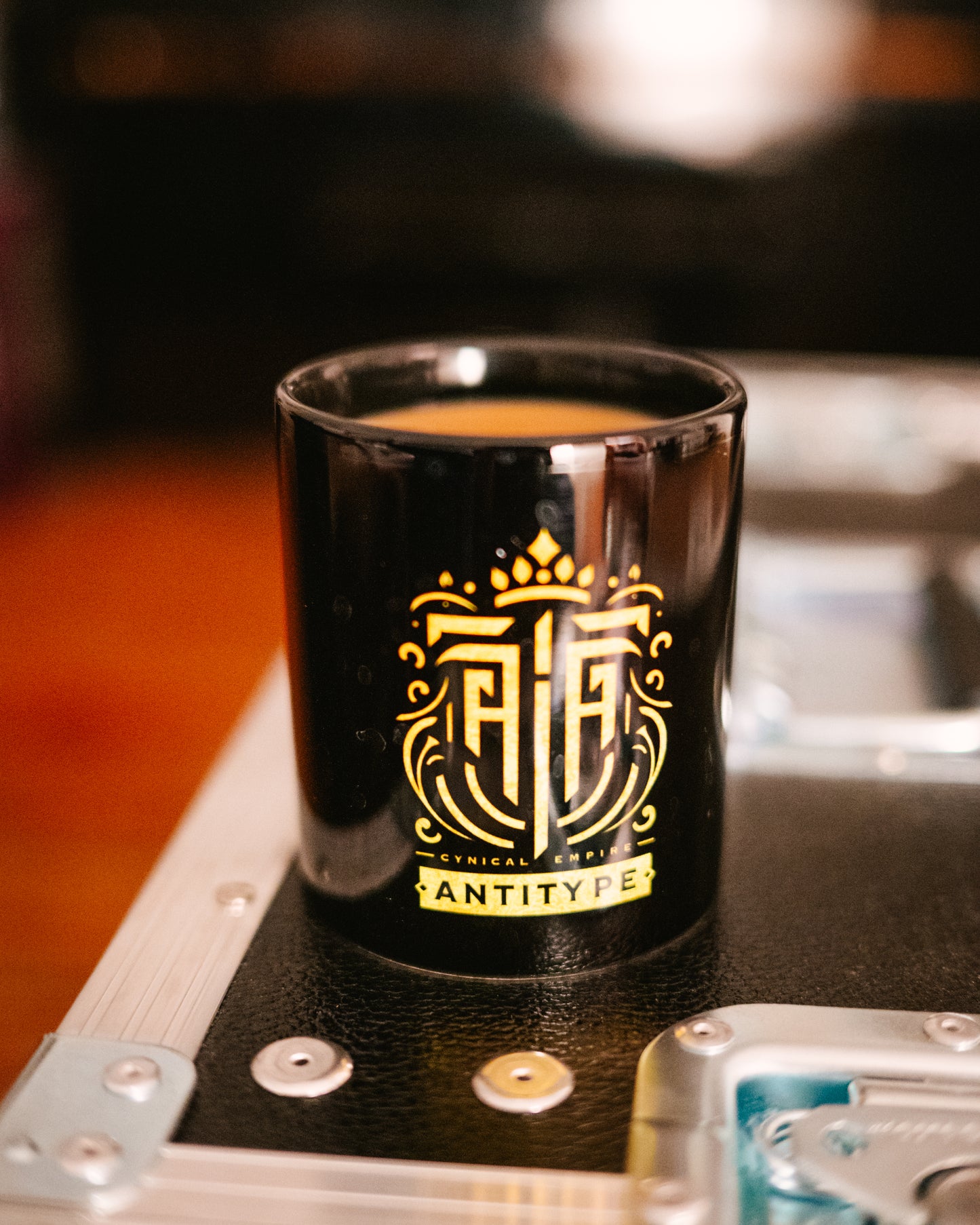 Cynical Empire Gold - Black Mug