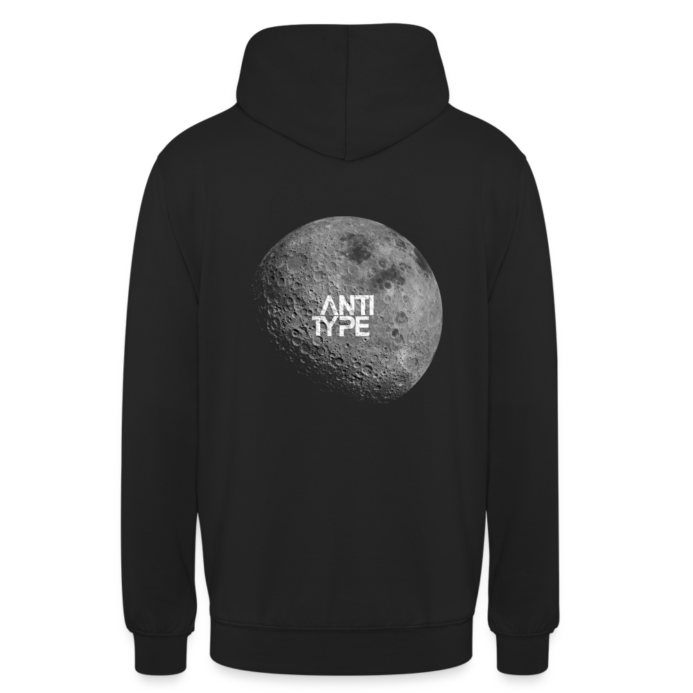 Man On The Moon - Unisex Hoodie - black