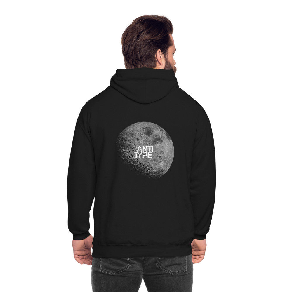 Man On The Moon - Unisex Hoodie - black