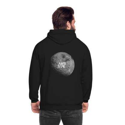 Man On The Moon - Unisex Hoodie - black