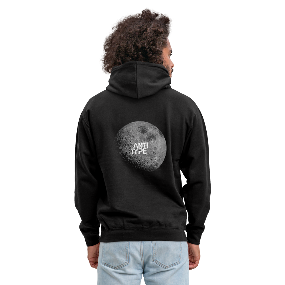 Man On The Moon - Unisex Hoodie - black